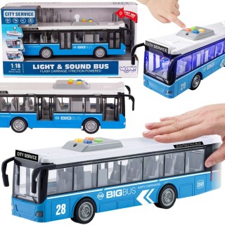 Interaktyvus miesto autobusas | 1:16 mastelio | WOOPIE 53811