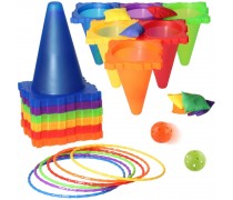 Lauko žaidimų rinkinys 3in1 | Žiedų ir maišelių mėtymas | Woopie 54023 Lauko žaidimų rinkinys 3in1 | Žiedų ir maišelių mėtymas | Woopie 54023