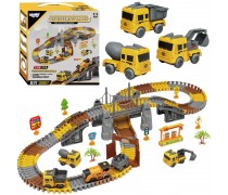 Statybų trasa su mašinėlėmis | 174 elementai | Woopie 54092 Statybų trasa su mašinėlėmis | 174 elementai | Woopie 54092