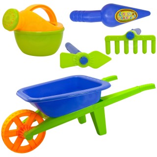 Vaikiškas sodo karutis su įrankiais | Mažojo sodininko rinkinis, 13 dalių | Woopie 54160
