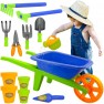 Vaikiškas sodo karutis su įrankiais | Mažojo sodininko rinkinis, 13 dalių | Woopie 54160