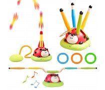 Interaktyvus žaidimas 3in1 | Boružėlė, raketų paleidėjas, šokdynė | Woopie 54238 Interaktyvus žaidimas 3in1 | Boružėlė, raketų paleidėjas, šokdynė | Woopie 54238