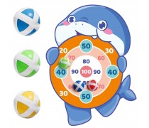 Taiklumo žaidimas su lipukais | Ryklys | Woopie 54504