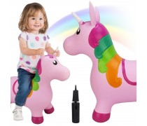 Guminis šokliukas | Vienaragis, rožinis | Woopie 54580 Guminis šokliukas | Vienaragis, rožinis | Woopie 54580