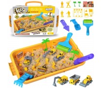 Kinetinis smėlis | XXL statybų aikštelė su formelėmis | Woopie 54818