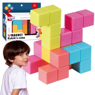 Magnetinis kubas Tetris | 3D konstrukcinės kaladėlės | WOOPIE 54832 Magnetinis kubas Tetris | 3D konstrukcinės kaladėlės | WOOPIE 54832