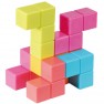 Magnetinis kubas Tetris | 3D konstrukcinės kaladėlės | WOOPIE 54832