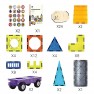 Magnetinis konstruktorius 3D | Pilis ir transporto priemonės | WOOPIE 54870