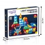 Magnetinės kaladėlės | Edukacinis rinkinys 63 vnt. | Woopie 54887