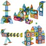 Magnetinis konstruktorius | Kamuoliukų trasa | Edukacinis 3D rinkinys 42 el. | WOOPIE 54917