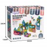 Magnetinis konstruktorius | Kamuoliukų trasa | Edukacinis 3D rinkinys 42 el. | WOOPIE 54917