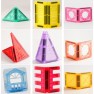 Magnetinis konstruktorius 3D | Edukacinis rinkinys | Pilis 110 vnt. | WOOPIE 54979