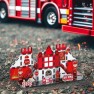 Magnetinės kaladėlės | Gaisrinės rinkinys 48 vnt. | WOOPIE 55013
