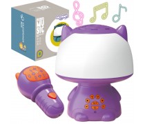 Multifunkcinė lempa - garsiakalbis su karaoke | Violetinė | Woopie 551120 Multifunkcinė lempa - garsiakalbis su karaoke | Violetinė | Woopie 551120