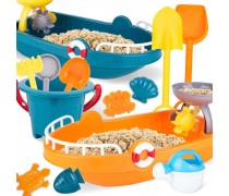 Žaislinis laivas su smėlio ir vandens priedais | Daugiaspalvis | Woopie 55242 Žaislinis laivas su smėlio ir vandens priedais | Daugiaspalvis | Woopie 55242
