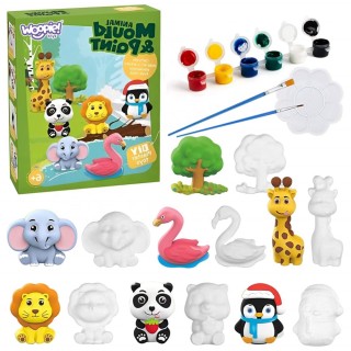 Kūrybinis gipso liejimo rinkinys | Pasidaryk pats - Gyvūnai | Woopie 55310 Kūrybinis gipso liejimo rinkinys | Pasidaryk pats - Gyvūnai | Woopie 55310