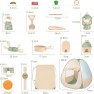 Kempingo rinkinys | XXL su priedais | Woopie 55372