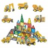 Magnetinės kaladėlės | Su statybine technika | Woopie 55822