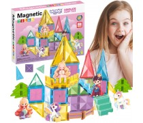 Magnetinis konstruktorius | Pasakų pilis | 3D | WOOPIE 55853