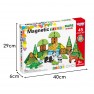 Magnetinės kaladėlės | Gyvūnai 45 vnt. | WOOPIE 55877