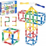 Magnetinis konstruktorius | 3D 128 dalių XXL | WOOPIE 55907