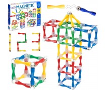 Magnetinis konstruktorius | 3D 128 dalių XXL | WOOPIE 55907