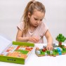 Magnetinės kaladėlės | Kaladėlių pasaulis 108 el. | WOOPIE 55976