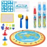 Vandens piešimo kilimėlis | Apvalus ZOO 23 el. | Woopie 56041
