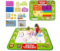 Vandens kilimėlis piešimui | dvipusis lavinamasis XXL | WOOPIE 56089 Vandens kilimėlis piešimui | dvipusis lavinamasis XXL | WOOPIE 56089