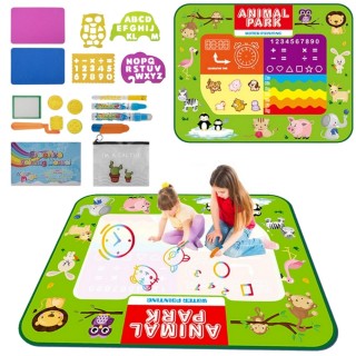 Vandens kilimėlis piešimui | dvipusis lavinamasis XXL | WOOPIE 56089