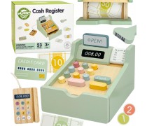 Medinis kasos aparatas | Edukacinis su priedais | WOOPIE 56430