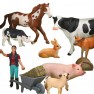 Gyvūnų figūrėlių rinkinys | Laimingas ūkis 10 vnt. | WOOPIE 56577 Gyvūnų figūrėlių rinkinys | Laimingas ūkis 10 vnt. | WOOPIE 56577