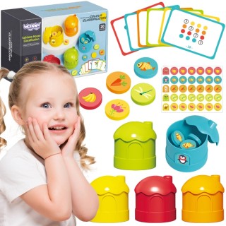 Lavinamasis žaidimas rūšiuoklis | Spalvų klasifikavimas | Woopie 56584 Lavinamasis žaidimas rūšiuoklis | Spalvų klasifikavimas | Woopie 56584