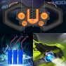 Radijo bangomis valdomas automobilis | su LED ir garais | WOOPIE 56867 Radijo bangomis valdomas automobilis | su LED ir garais | WOOPIE 56867