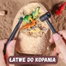 Archeologo rinkinys | Dinozauro kiaušinis su 12 figūrėlių | Woopie 57048
