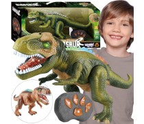 Nuotoliniu būdu valdomas dinozauras | T-Rex su garso ir šviesos efektais | Woopie 57079 Nuotoliniu būdu valdomas dinozauras | T-Rex su garso ir šviesos efektais | Woopie 57079