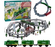 Elektrinis traukinukas | XXL trasa 115 dalių | Woopie 57475