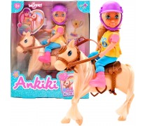 Lėlės rinkinys raitelė su žirgu | Woopie Royal | Woopie 57628