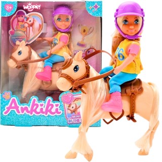 Lėlės rinkinys raitelė su žirgu | Woopie Royal | Woopie 57628