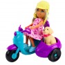 Lėlė su motoroleriu ir šuniuku | Su priekaba | Woopie Royal 57697