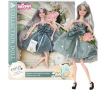 Lėlė | Emi su elegantiška tiulio suknele ir aksesuarais | Woopie Royal 57901
