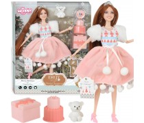 Lėlė | Emi Kalėdinė princesė su meškiuku | Woopie 57956