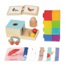 Lavinamasis rinkinys | Montessori GREEN Box 6in1 | Woopie 58151