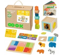 Lavinamoji dėžutė XXL | Montessori | 31-36 mėn. | WOOPIE 58168