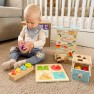 Sensorinė dėžutė 6in1 | 13-15 mėn. | Montessori | Woopie Green 58229