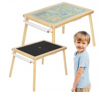 Medinis aktyvumo staliukas 4in1 | GREEN | WOOPIE 58267