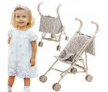 Lėlių vežimėlis | Sportinis Vintage Flower | Woopie 58274