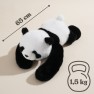 Svorinis pliušinis žaislas | Panda, antistresinis, sensorinis, 65 cm, 1.5 kg | WOOPIE 58373