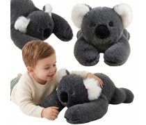 Sensorinis svorinis pliušinis žaislas | koala, 65 cm, 1500g, pilkas | Woopie 58397 Sensorinis svorinis pliušinis žaislas | koala, 65 cm, 1500g, pilkas | Woopie 58397