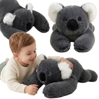 Sensorinis svorinis pliušinis žaislas | koala, 65 cm, 1500g, pilkas | Woopie 58397 Sensorinis svorinis pliušinis žaislas | koala, 65 cm, 1500g, pilkas | Woopie 58397